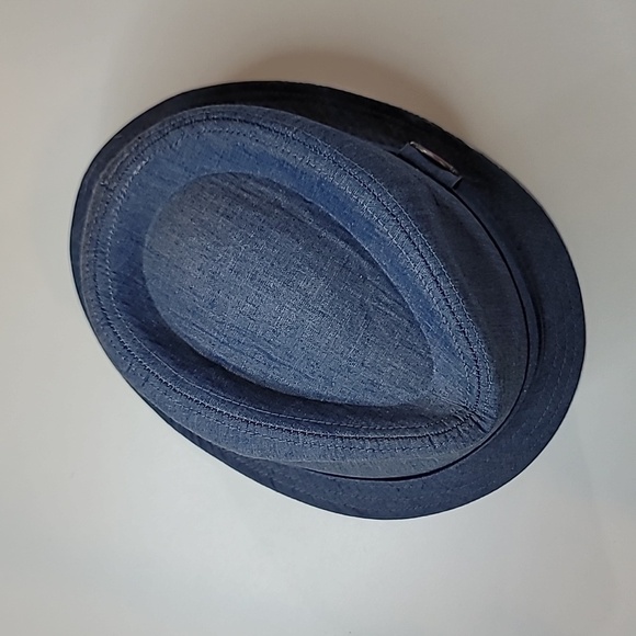 DICKIES Classic Denim Jean Fedora Plaid Lip Lining - Picture 3 of 6